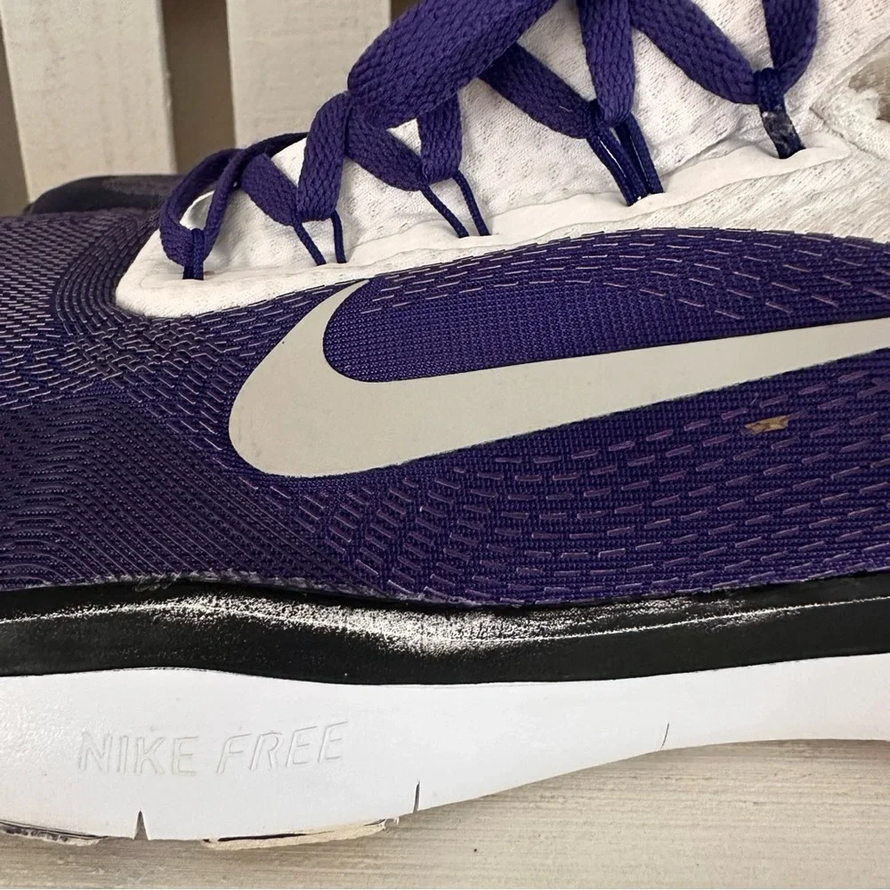 Nike Free Trainer V7 VT TCU Purple White Men’s Size 13 Athletic Shoes